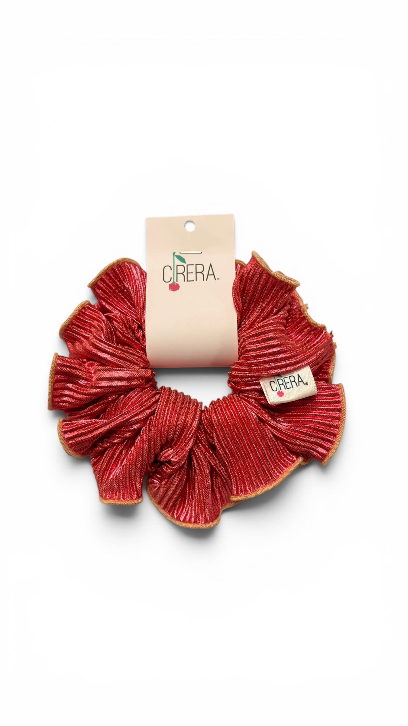 CireRuffi rosa coral metalico